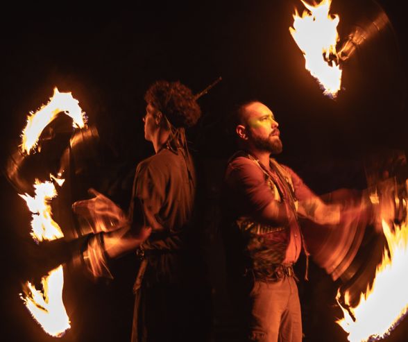 FIRE SHOW TOWNSVILLE FOLK FESTIVAL